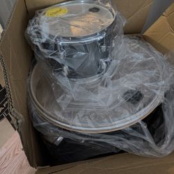 5 Piece Drumset Brand New Still In Boxes