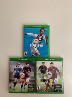 Xbox one FIFA games collection