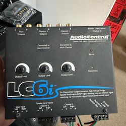 Audio control lc6i epicenter with no bass knob