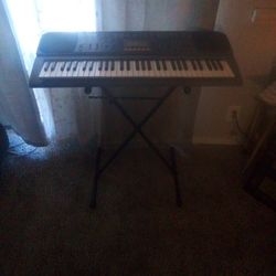 Casio Keyboard And Stand 