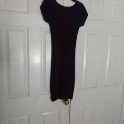 Dark Purple Dress