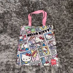 Hello Kitty comic tote bag