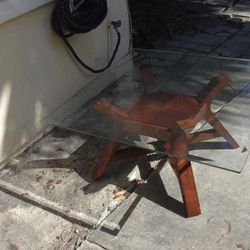 Robb And Stucky Glass Top Coffee Table 