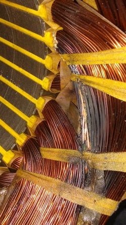 Electric motor repair