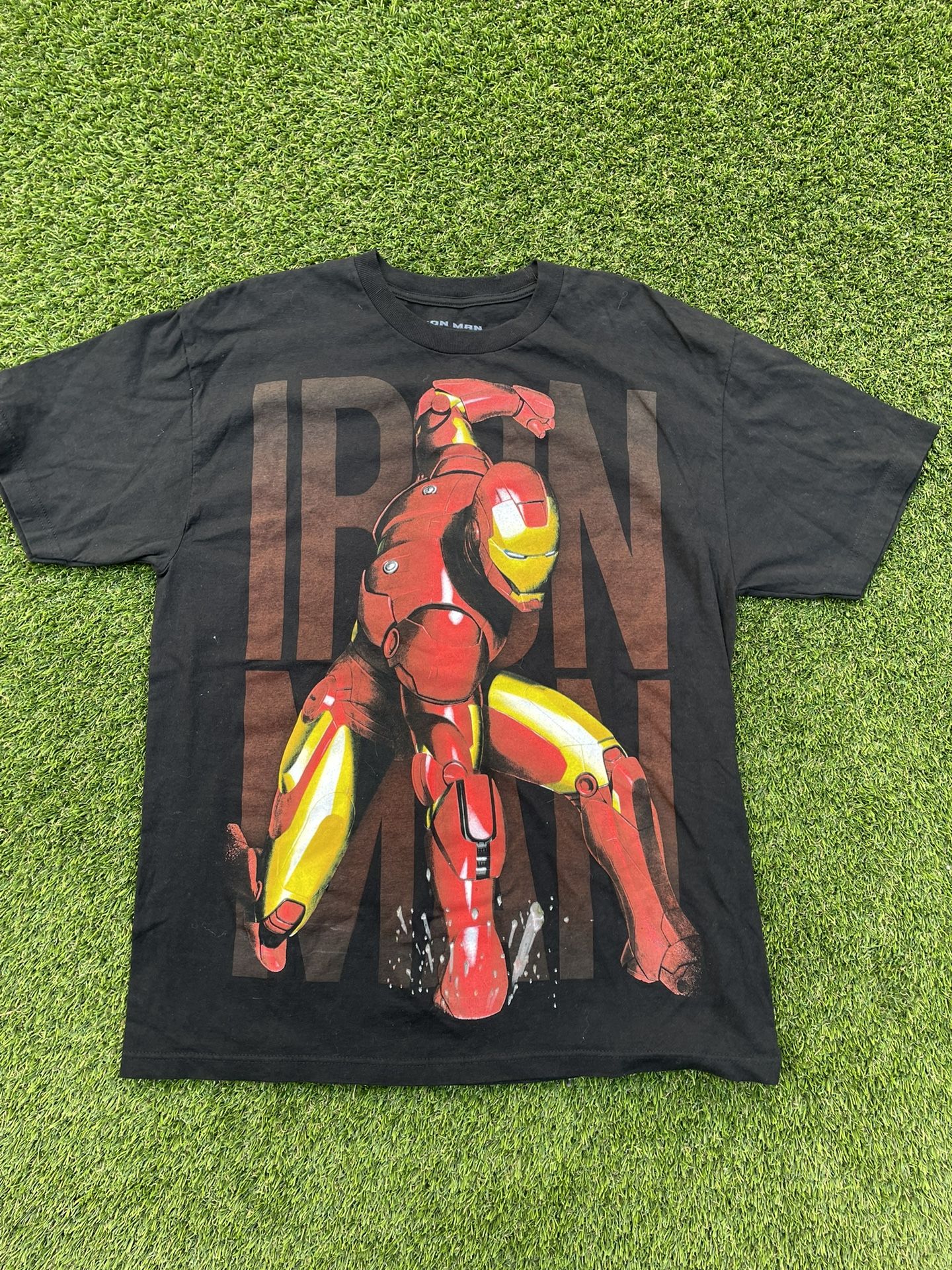 Vintage 2008 Iron Man Marvel Movie Promo T Shirt