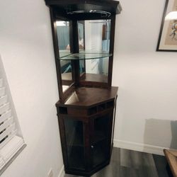 Corner Bar W/Storage 