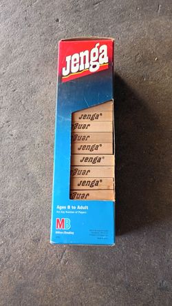 Jenga Classic Block Stacking Game Milton Bradley