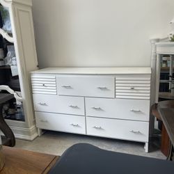 Vintage White Dresser