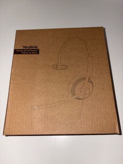 Yealink YHS34 Lite Mono Analog Wired Headset