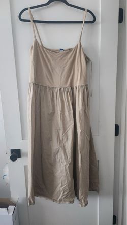 Tan Maxi dress