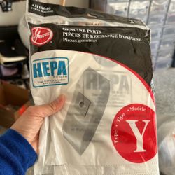 Hoover Type Y HEPA Filter Bag, Set of 2 Bags 