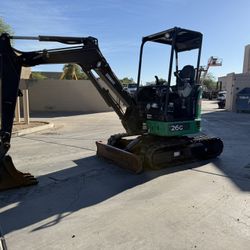 2018 John Deere 26g Mini Excavator 
