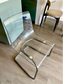 IKEA Tobias clear chair