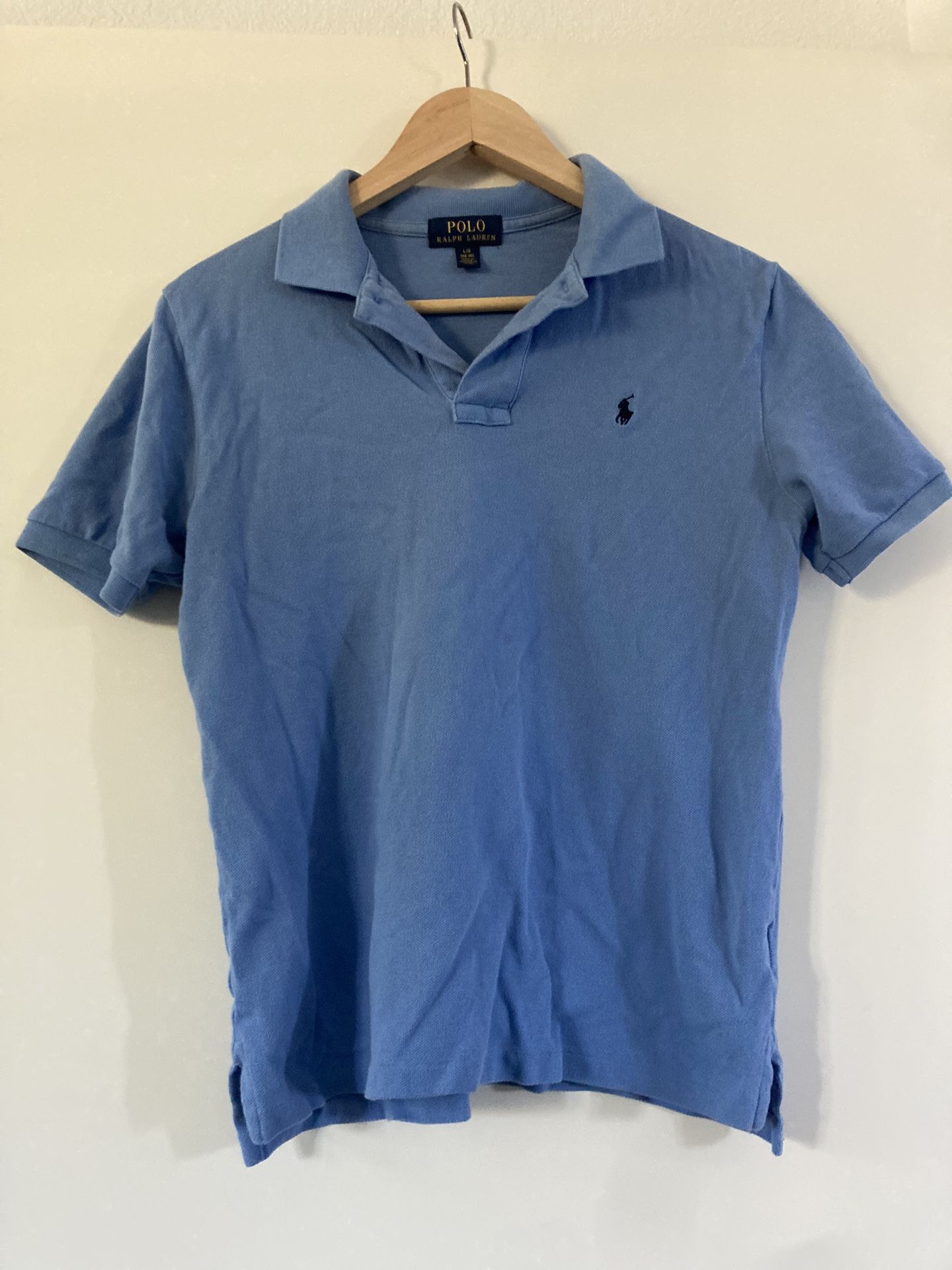 Preowned Boys’ Ralph Lauren Polo - Periwinkle / Light Blue - Large 14/16