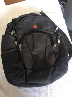 Back Pack Ripped Shoulder Strap