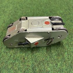 Antique / Vintage Original Louis Marx & Co. Tin Windup Doughboy / Turnover Tank Toy - 1930’s