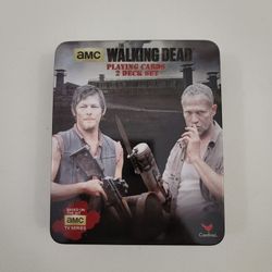 AMC The Walking Dead Playing Cards 2 Deck Set Cardinal