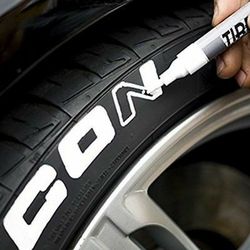 1 Marker Car Tire Tread Permanent waterproof Marcador para llanta