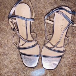 New!! Silver Heels (Size 8) PRICE IS FIRM 