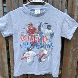 Youth M-10/12, Delta Pro Weight T-Shirt, M, 2007 Boston Red Sox, World Series...