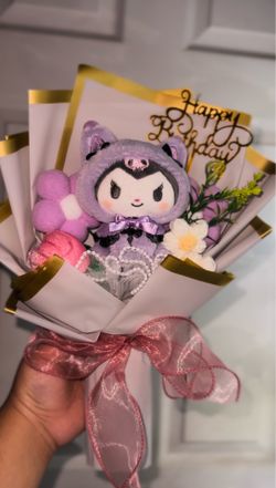 Mini Kuromi Bouquet 💐Birthday Gift, Anniversary Gift, Graduation Gift💐