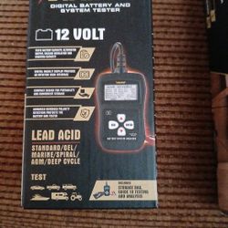 Viking Digital Battery and System Tester for 12-volt systems.