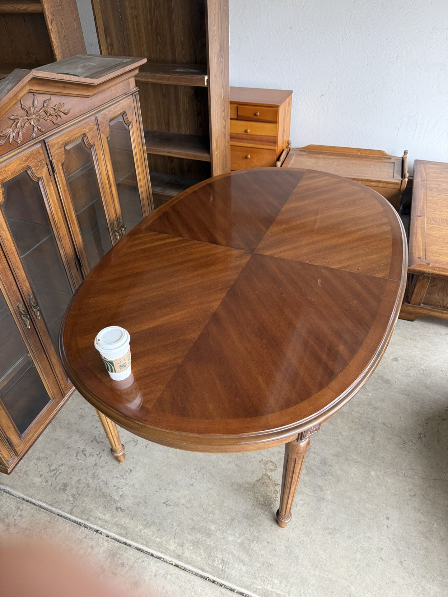 Dining Table With Six Chairs