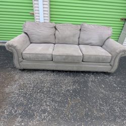 Grey Three Seat  Couch 