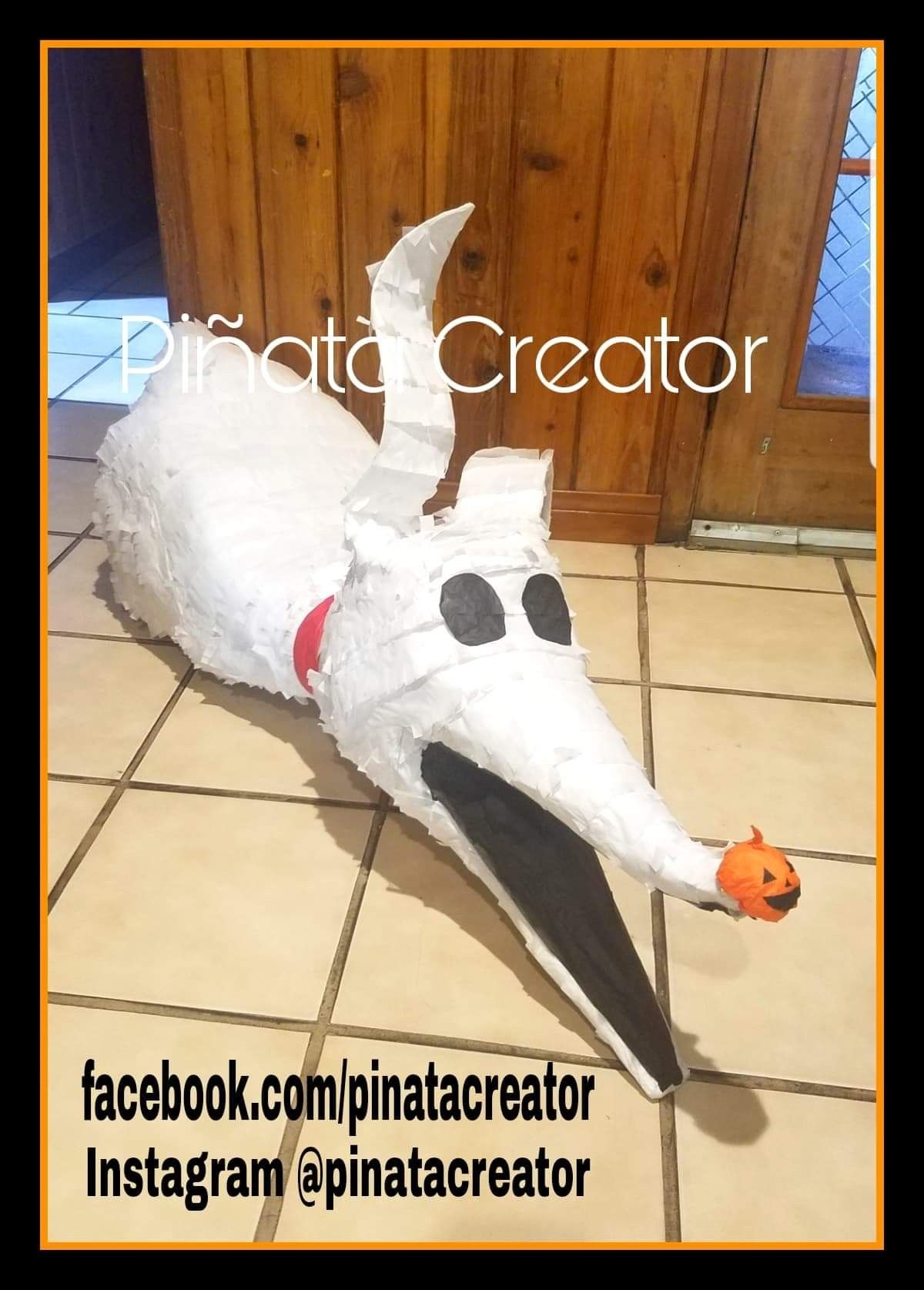 Jack Skellington pet dog Zero Pinata