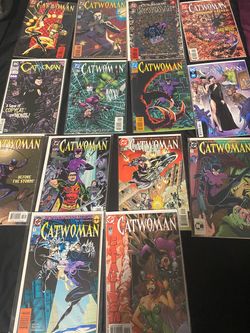 Catwoman comic books sets