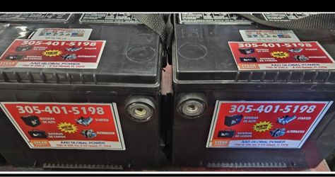 From group-75, new battery for car, 1-year warranty
