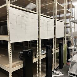 Metal Movil Racking Storage Shelving System For Retail 