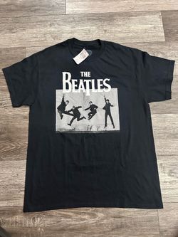 Men’s The Beatles Black Shirt Large