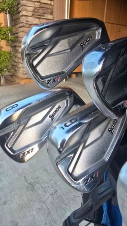 Srixon zx7 iron set stiff 4-A clubs

Titleist, TaylorMade, Callaway, PING, and Mizuno, recognized for high-performance clubs, with Cobra, Srixon/Cleve