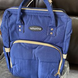  Wowtina Baby Diaper Bag with Changing Station, Bolsa de pañales para bebés Wowtina con cambiador,