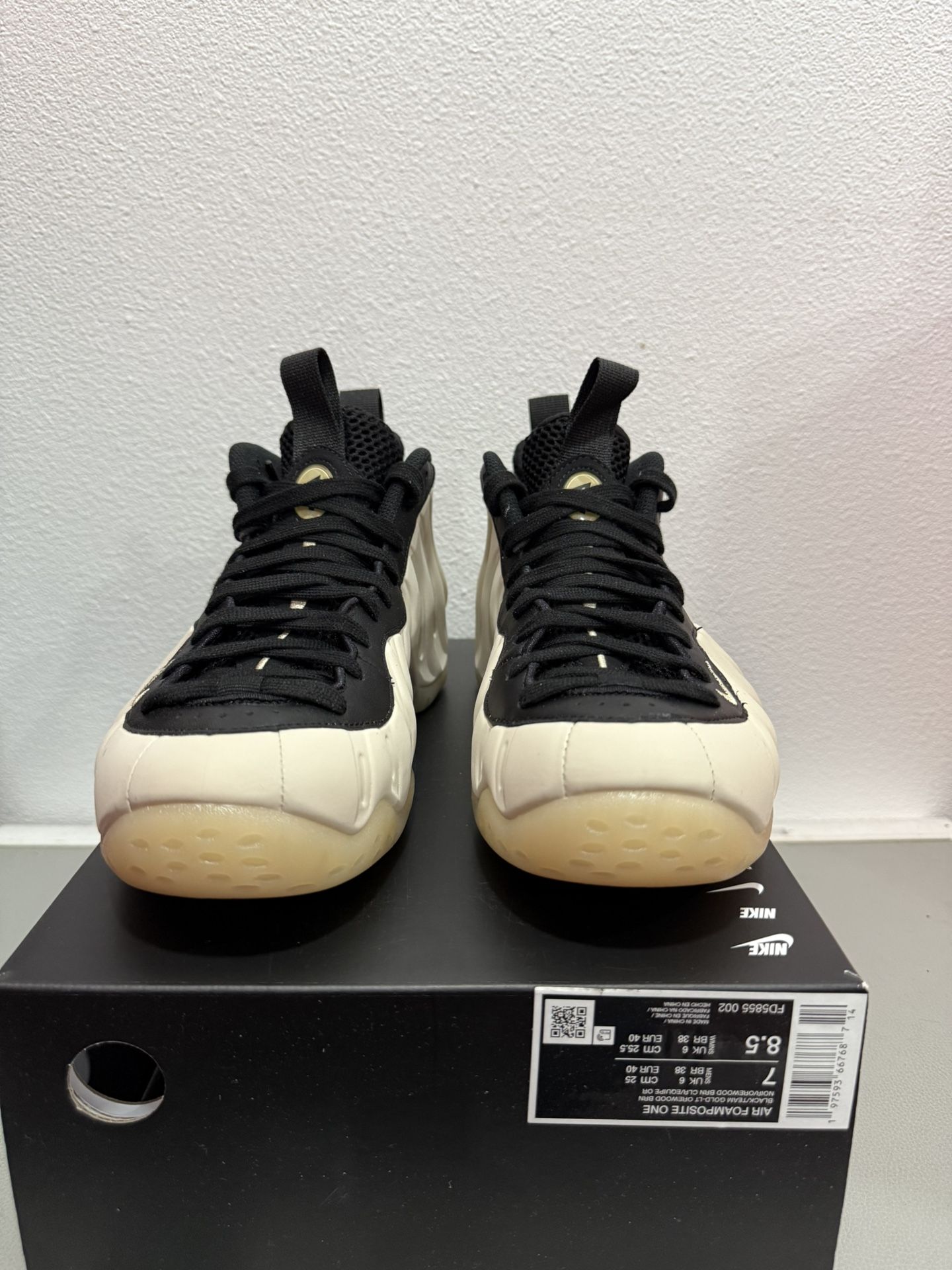 Nike Air Foamposite OneLight Orewood Brown. SIZE 7. FD5855-002 FD5855 002 Nike Air Foamposite One Light Orewood Brown [USED  main image 4