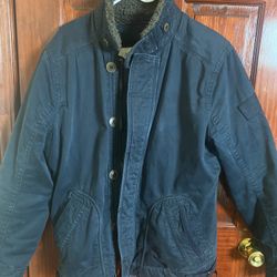 Abercrombie & Fitch Sherpa Lined Utility Jacket