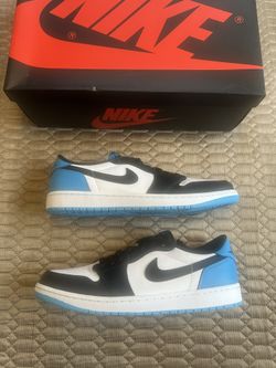 Sz 13 Air Jordan 1 Low OG ‘ Powder Blue’ 
