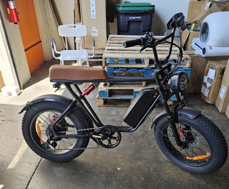Electric Cruiser Bike 1000W 32MPH