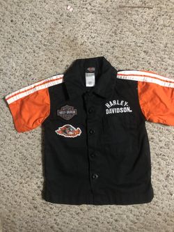 Harley Davison kids shirt