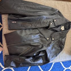 GAP Womens XL Leather Jacket