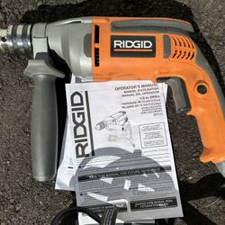 RIDGID Heavy-Duty Variable Speed Reversible Drill 8 Amp 1/2 in. 