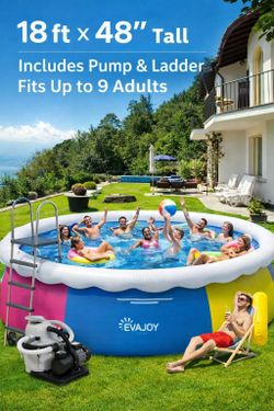 swiming pool 18ft x 48"