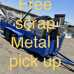 Free Scrap Metal I Pick Up Gratis 