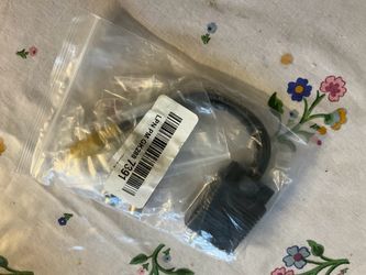 Short Cable Adapter with Gold Connectors