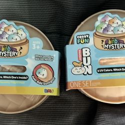 Crazy Fun Squishy Bun UV Sun Color Changing Rainbow Mystery Dumpling NEW SEALED (2 AVAILABLE)