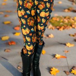 New Turkey Leggings - Buttery Soft - High Waisted - Sizes OS