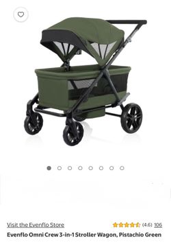 NEW IN BOX - Evenflo Omni Crew 3-in-1 Stroller Wagon