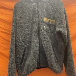 Kavu Sherpa Zip Up Coat 