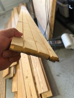Tongue and Groove Pine Wood Boards